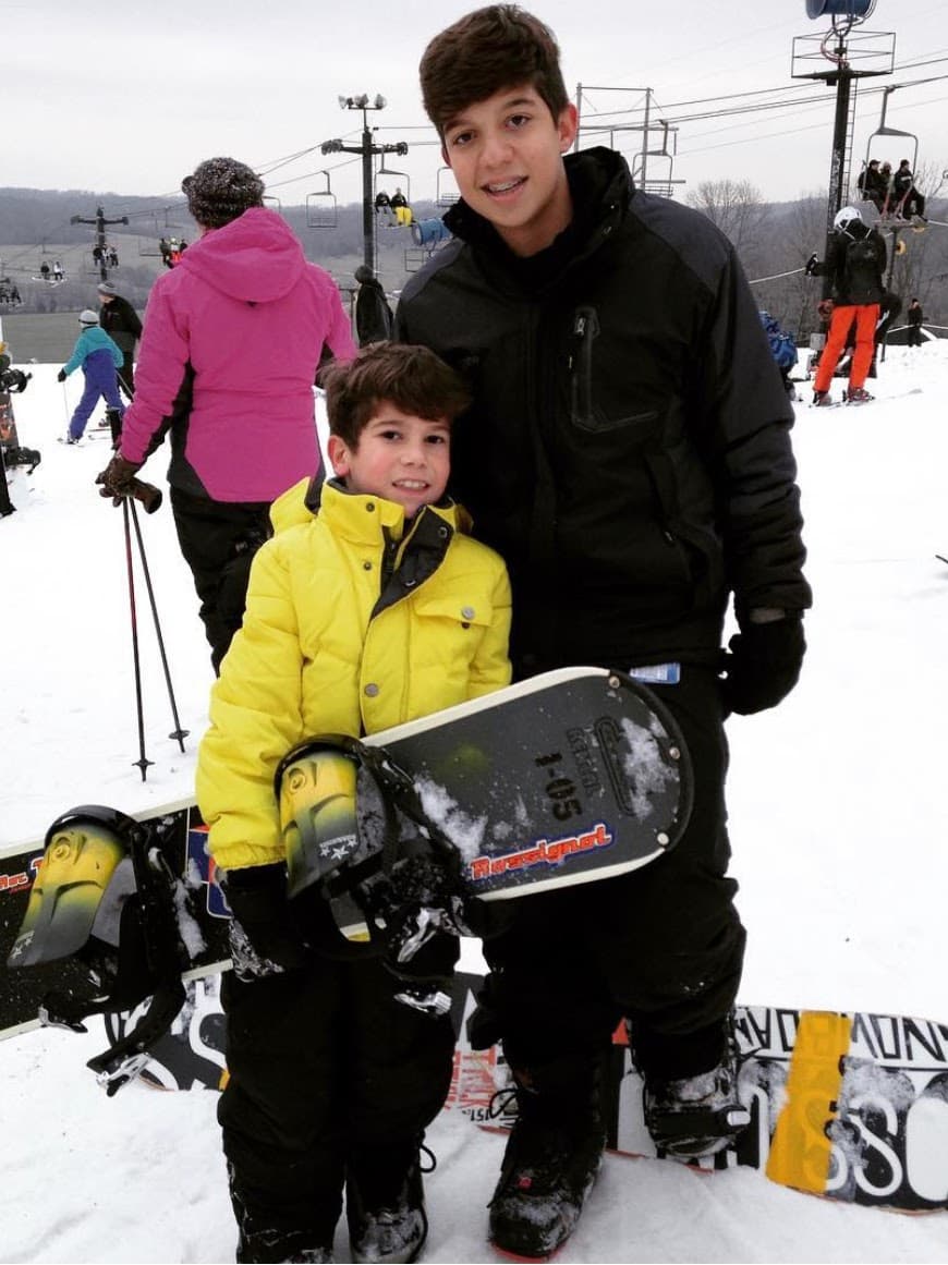 Ryan and his mom together at a family event